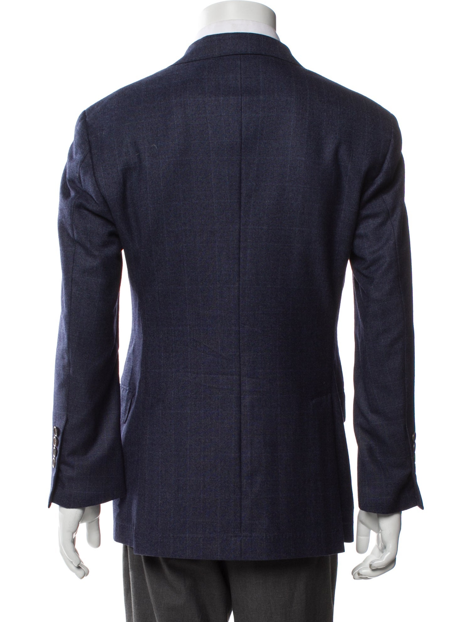 Brunello Cucinelli Plaid Print Blazer